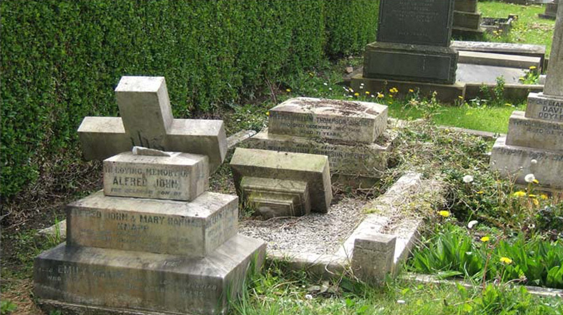 Gravestones Restored