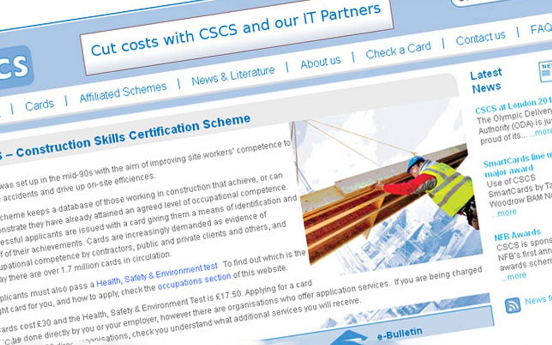 The Heritage CSCS Card Scheme